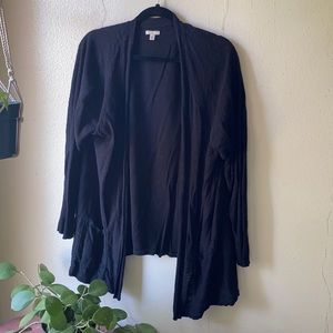 Sonoma open front pocket cardigan-tiny hole